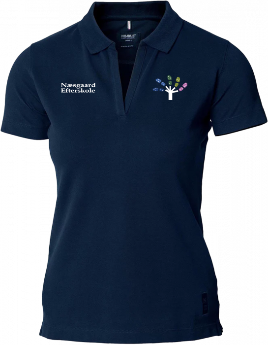 Nimbus CPH - Næsgaard V-Neck Polo Women - Marine