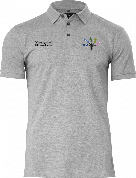 Nimbus CPH - Næsgaard Polo Men - Grey Melange